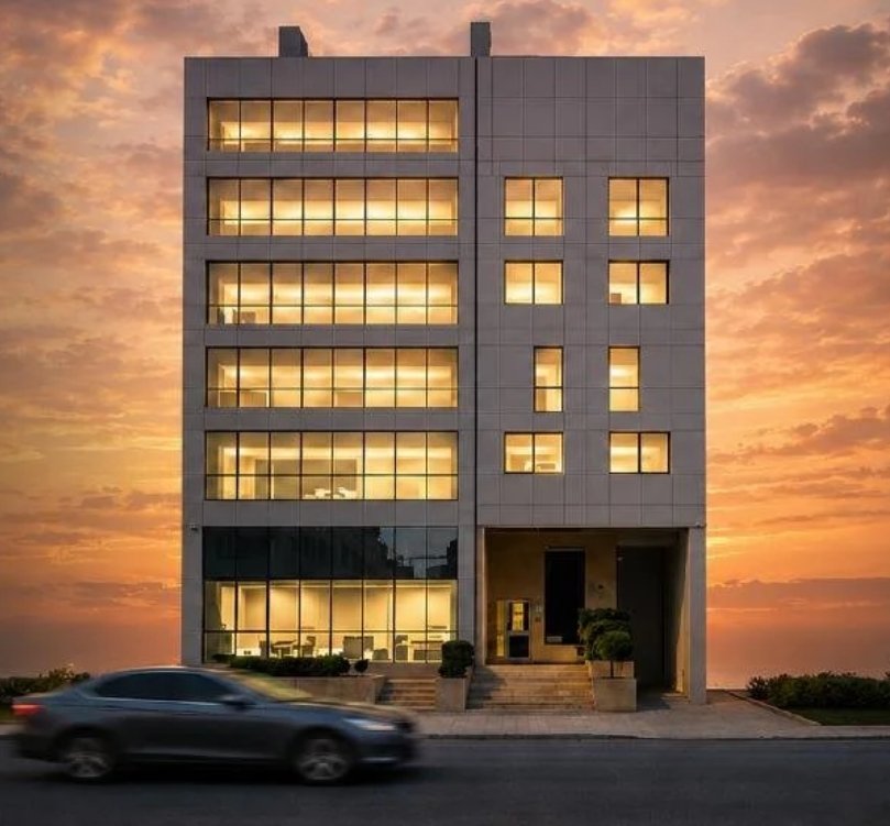 Project Moutso ST-046 building in Piraeus